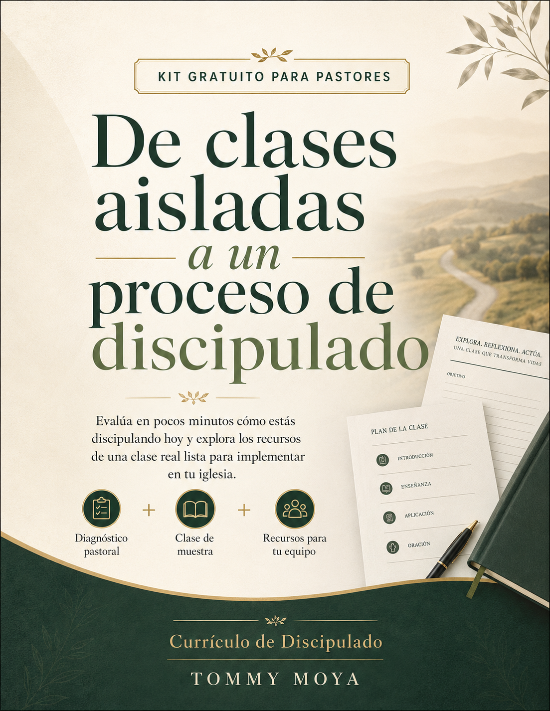 Kit Gratuito para Pastores - De clases aisladas a un proceso de discipulado